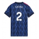 Arsenal William Saliba #2 Replike Gostujuci Dres za Ženska 2025-26 Kratak Rukav